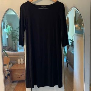 Eileen Fisher Black Dress small